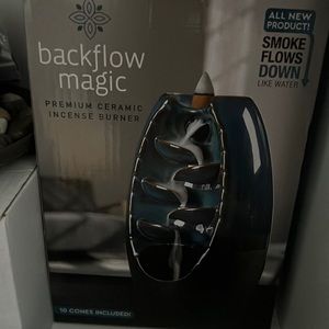 Back-flow incense